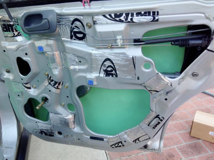 Dynamat Door Sound Deadening